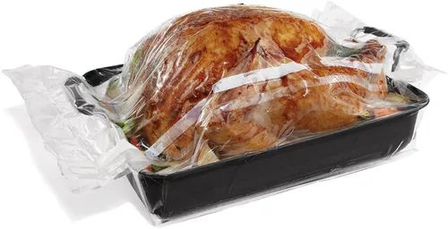 Vista 2 de FoodSaver paquete de 2 rollos de bolsas de 11 pulgadas expandibles con calor, 2 unidades, Transparente