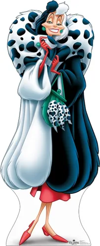 Vista 7 de Soporte de cartón de tamaño real Advanced Graphics con diseño de villanos de Disney, Maléfica, talla única