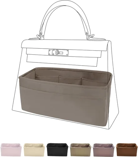 DGAZ Organizador de bolsa, organizador de bolso de seda, organizador de bolsos y organizador de bolsas Simplicity, se adapta a Kelly mini Imini