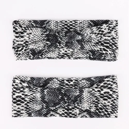 Vista 5 de DRESHOW Yoga Sports Headbands for Women Elastic Non-Slip Headbands Running Workout Hair Bands