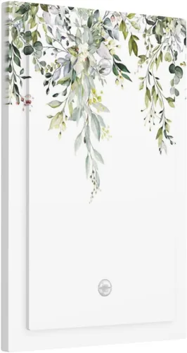 Vista 101 de Azulejos Negros Texturas Modernas Retro Marruecos 1 Gang Cubierta de Interruptor de Luz Sin Dispositivo Placa de Pared en Blanco Decorativa Placa