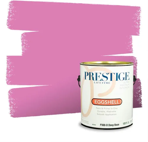 Vista 508 de Prestige Paints Pintura exterior e imprimación en uno, 1 galón, plano, coincidencia comparable de Valspar* Amber Rose*