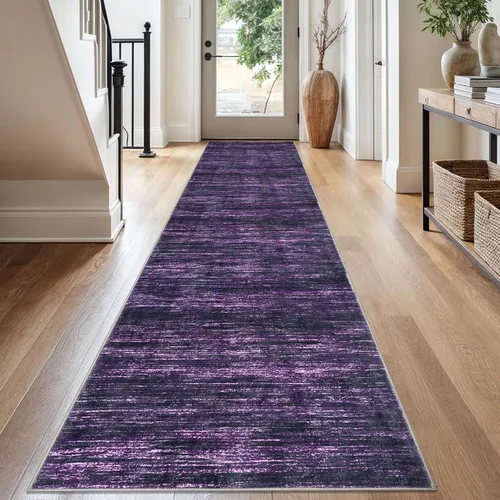 Vista 121 de SIILOOM Alfombra abstracta moderna de 2 x 7 para pasillo, color verde lima, súper suave, decoración de pasillo, alfombra de cocina