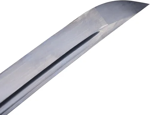 Vista 7 de Kurosaki Ichigo Cosplay - Espada samurái japonesa Katana Shark 1065 acero al carbono hoja negra espiga completa