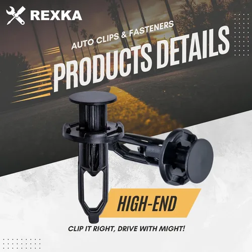 Vista 3 de Rexka 10 clips de retención de rejilla para parachoques de parachoques compatibles con Toyota Lexus 52161-16010 52161-02020