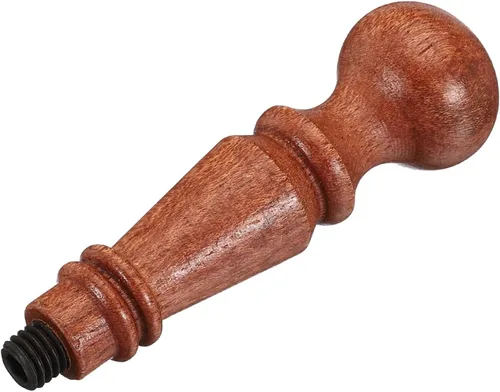 Vista 4 de PATIKIL Mango de sello de cera solamente, mango de madera de repuesto para sello de invitación de boda, tarjeta de invitación de boda, sobre