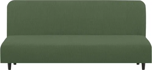 Vista 51 de U-NICE HOME Funda elástica para sofá, lavable, protector de muebles para sofá de 3 cojines, apta para mascotas (sofá, beige)