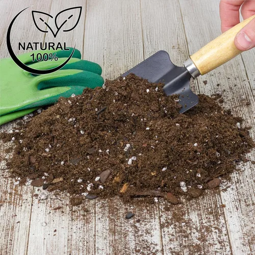 Vista 9 de Suelo de higuera de hoja de violín prémium (12 cuartos de galón), fórmula experta para un crecimiento vibrante, mezcla para macetas rica