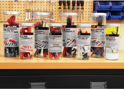 Vista 6 de Performance Tool W1760 - Juego de herramientas de extracción automática de molduras (12 piezas) – Kit versátil para quitar sin esfuerzo molduras