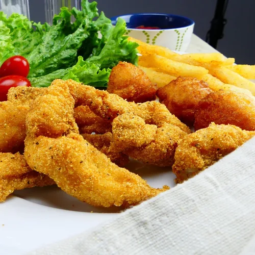 Vista 4 de Bayou Classics cacerola grande de hierro fundido con canastilla de aluminio, Negro