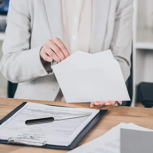 Vista 7 de Zonon Abrecartas de oficina, 3 piezas de acero inoxidable con borde de cuchillo, abridores de sobres, cuchillos ligeros para cartas de mano