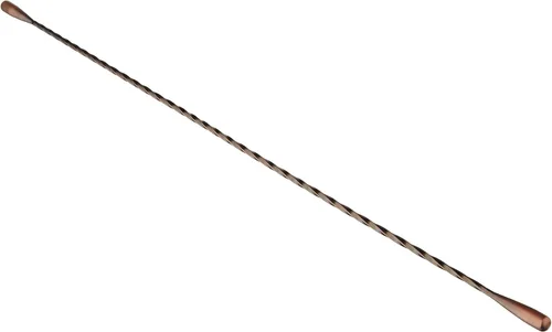 Vista 63 de Barfly Cuchara agitadora de cóctel, punta 11 13/16" (30 cm), cobre