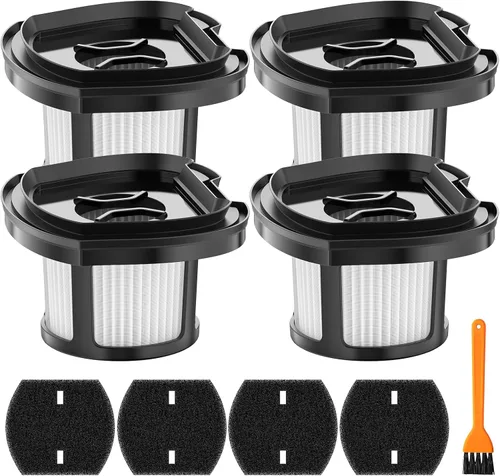 Paquete de 4 filtros de repuesto para aspiradora 2284w para filtro de eliminación de pelo de mascotas Bissell, filtro de mano aspiradora 2284W 2390