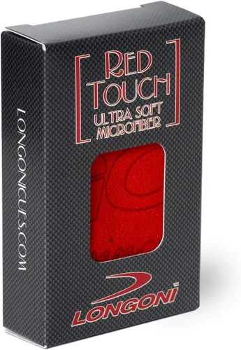 LONGONI Paño de microfibra ultra suave rojo de billar para billar Cues Balls