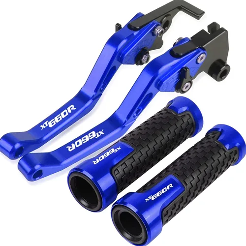 Para Yamaha XT660R XT 660R 2004 2005-2016 Palanca de freno de embrague de motocicleta CNC extensible ajustable palancas plegables manijas TMAX500 1