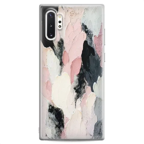 Vista 17 de Funda compatible con Samsung S24 S23 FE S22 Plus S21 Ultra S20+ S10 Note 20 S10e S9 Slim Fit Clear Blue Design Print Cute Girls Flexible Silicone