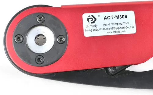 Vista 5 de JRready ACT-M309 Herramientas de mano Herramienta de prensado de cables Industrial Rango de media corriente ajustable Herramientas de crimpado