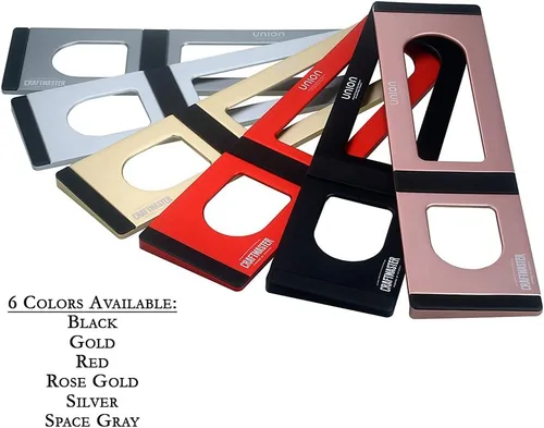 Vista 4 de CraftMaster Bandeja de unión para Apple Magic Keyboard y Apple Magic Trackpad - Soporte de base metálica que controla tu iMac o portátil de manera