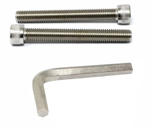 Vista 144 de iexcell Kit de tornillos de cabeza hexagonal de acero inoxidable 304, 100 unidades M2 x 0.157 in, paso de rosca de 0.016 in