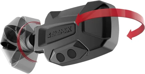 Vista 3 de Seizmik Pursuit Night Vision Series Espejo retrovisor lateral de 1.75" Tubo redondo