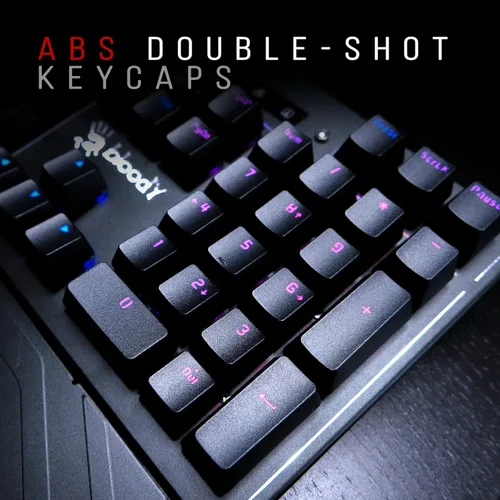 Vista 5 de Teclado para juegos con interruptor óptico B975 de Bloody Gaming Interruptores de teclado más rápidos en juegos Tamaño completo Teclado