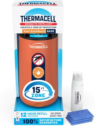 Vista 10 de Thermacell Repelente de Mosquitos Patio Shield; Incluye Recarga de 12 Horas; Zona de Protección de 15 Pies; Repelente de Mosquitos Altamente Eficaz