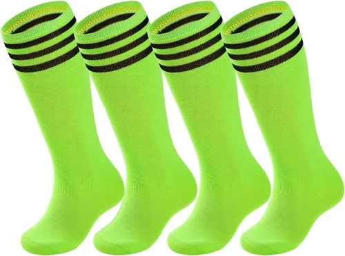 Vista 20 de American Trends 2 pares de calcetines de sóftbol para niños pequeños Rosa fuerte