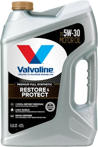 Vista 65 de Valvoline - Aceite sintético para motor de protección extendida SAE 5W-20 1 QT