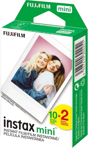 Vista 2 de Fujifilm Instax Mini - Paquete de película instantánea a la luz del día, 20 exposiciones (paquete de 4)