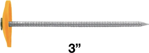 Vista 2 de Clavo de mango de anillo de plástico de 3 pulgadas - Caja pequeña de 1.2 libras