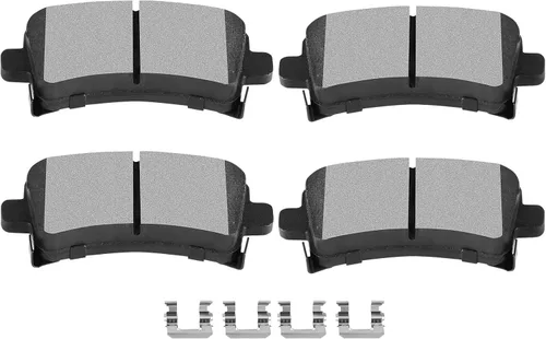 SCITOO Kit de pastillas de freno semimetálicas D1430 para Buick 2010-2017, Cadillac 2013-2019, Chevrolet 2013-2020, Saab 2010-2011