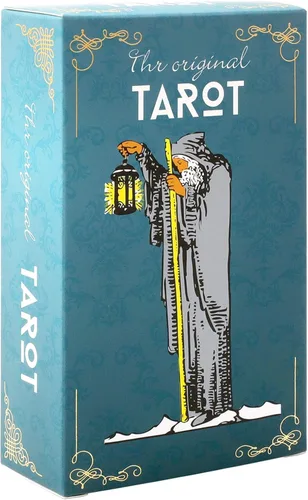 Vista 8 de MagicSeer Tarjetas de tarot, 78 piezas de baraja grande duradera sin bordes para principiantes y expertos, tinta premium e impresión precisa, bolsa