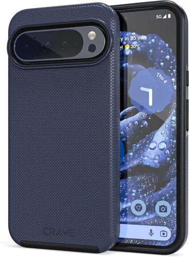 Vista 18 de Crave Dual Guard para Google Pixel 6 Pro, funda de doble capa de protección contra golpes para Google Pixel 6 Pro - Aguamarina