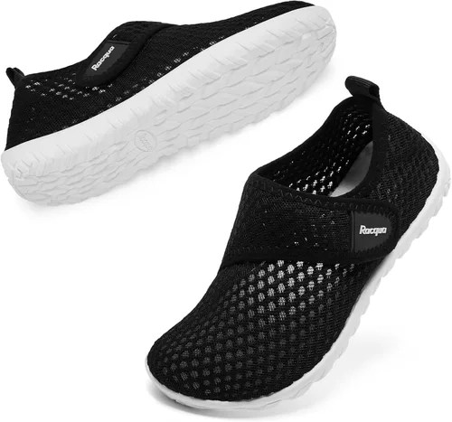 Racqua - Zapatos acuáticos para niños y niñas, ligeros, de secado rápido, para nadar, acuaticos, deportivos (niños pequeños y grandes)