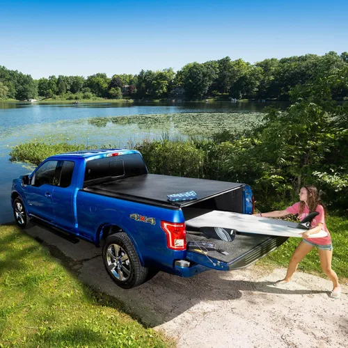 Vista 5 de Truxedo 530601 - Cubierta para caja de camión de bajo perfil para Honda Ridgeline, caja de 4'8".
