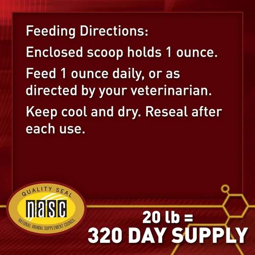 Vista 8 de Vita Flex Suplemento Pro E y selenio de caballo, antioxidantes esenciales equilibrados, 20 libras, suministro para 320 días
