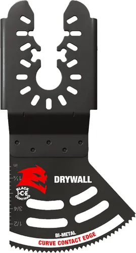 Diablo DOU200RBD - Cuchilla oscilante universal para pared seca, ancho de corte de 2 pulgadas, profundidad de corte de 1-1/2 pulgadas