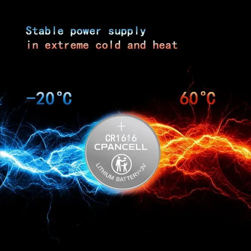 Vista 5 de CPANCELL Baterías de litio CR1616 3V Batería de alta capacidad (5 unidades)
