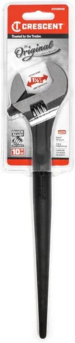 Crescent Llave de construcción ajustable de óxido negro de 10" - AT210SPUD