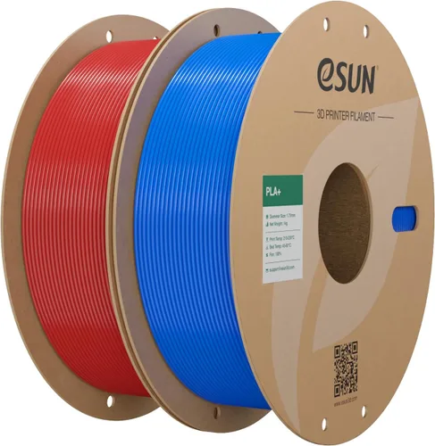 Vista 39 de eSUN - Filamento PLA+ de 1/16 pulgadas, filamento para impresora 3D PLA Plus, precisión dimensional +/- 0.03 mm, carrete de 2.2 libras, color blanco