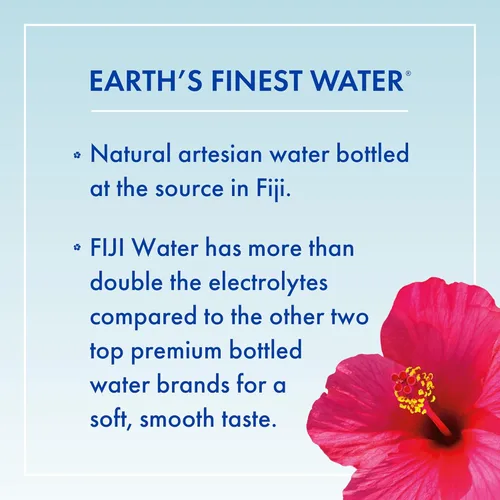 Vista 6 de Fiji - Agua Natural Artesiana, 16.9 onzas fluidas (Paquete de 24)