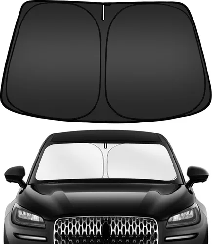 Vista 125 de ARISMOTOR Parasol para parabrisas para BMW X3 2018-2025, ajuste personalizado plegable, protector de parasol y visera solar para ventana delantera