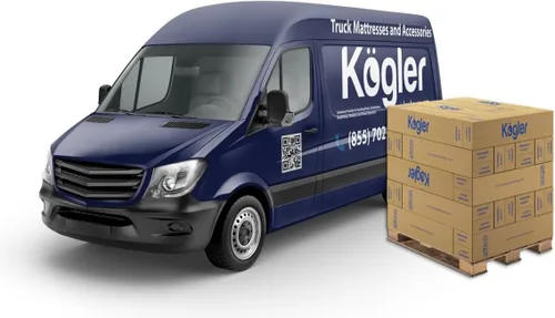 Vista 10 de Kogler Innerspring - Colchón híbrido para semirremolque – Colchón de cama de camionero de 7 pulgadas con parte superior de espuma cómoda, soporte
