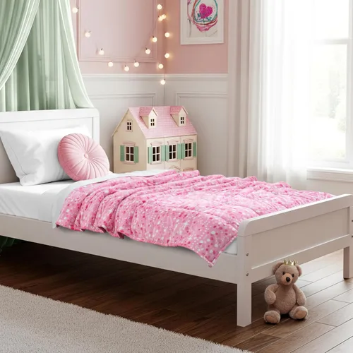 Vista 68 de Bare Home Manta con peso tamaño Twin o Full 7 libras (40" x 60") - Totalmente natural 100% algodón - Manta pesada premium con cuentas de vidrio