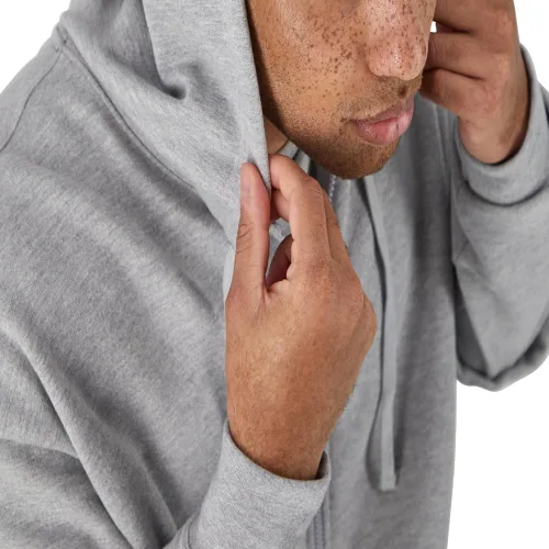 Vista 4 de Champion Sudadera con capucha y cremallera para hombre, cómoda sudadera con capucha para hombre (regular o grande y alto)