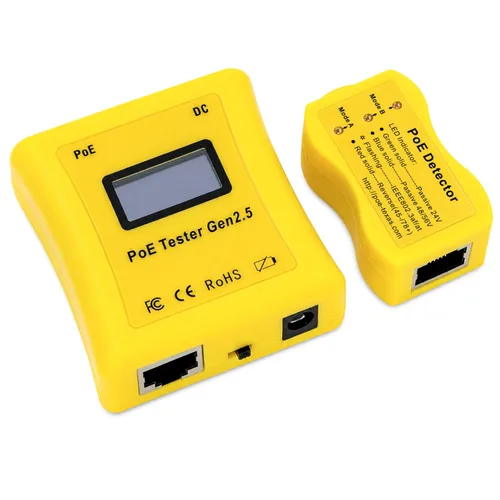 Vista 9 de Detector PoE Texas PoE - 802.3af/802.3at/24 Detección PoE pasiva de 56 voltios DETECTOR POE PARA IEEE 802.3