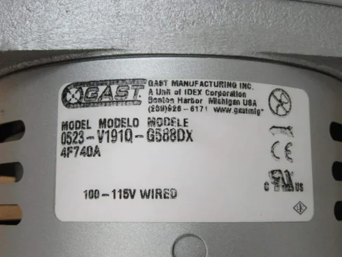 Vista 2 de Bomba, Vacío, 1/4 HP