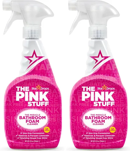 Vista 13 de Stardrops - The Pink Stuff - Paquete de 2 limpiadores de espuma de baño The Miracle de 25.4 fl oz