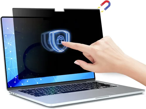 Vista 16 de ZOEGAA Pantalla de privacidad para MacBook Pro de 13 pulgadas (2012-2015), protector de pantalla de privacidad magnético extraíble anti luz azul