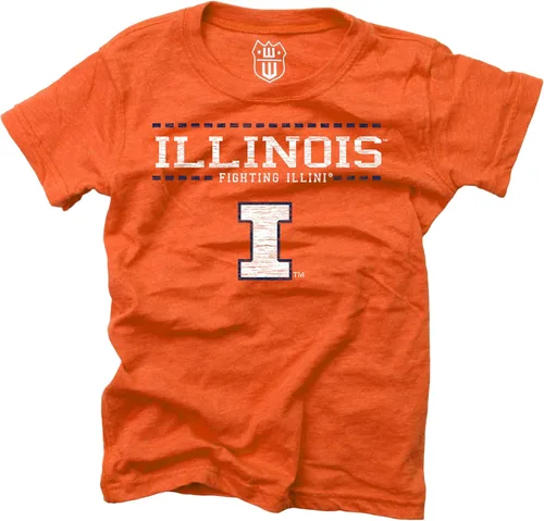 Vista 32 de Wes and Willy NCAA - Camiseta mezclada S/S para niñas